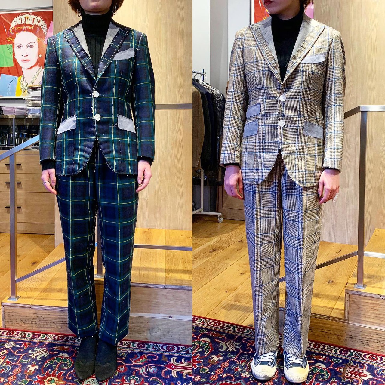 成人式 女性のためのメンズライクなオーダースーツ テーラー ブレイズ