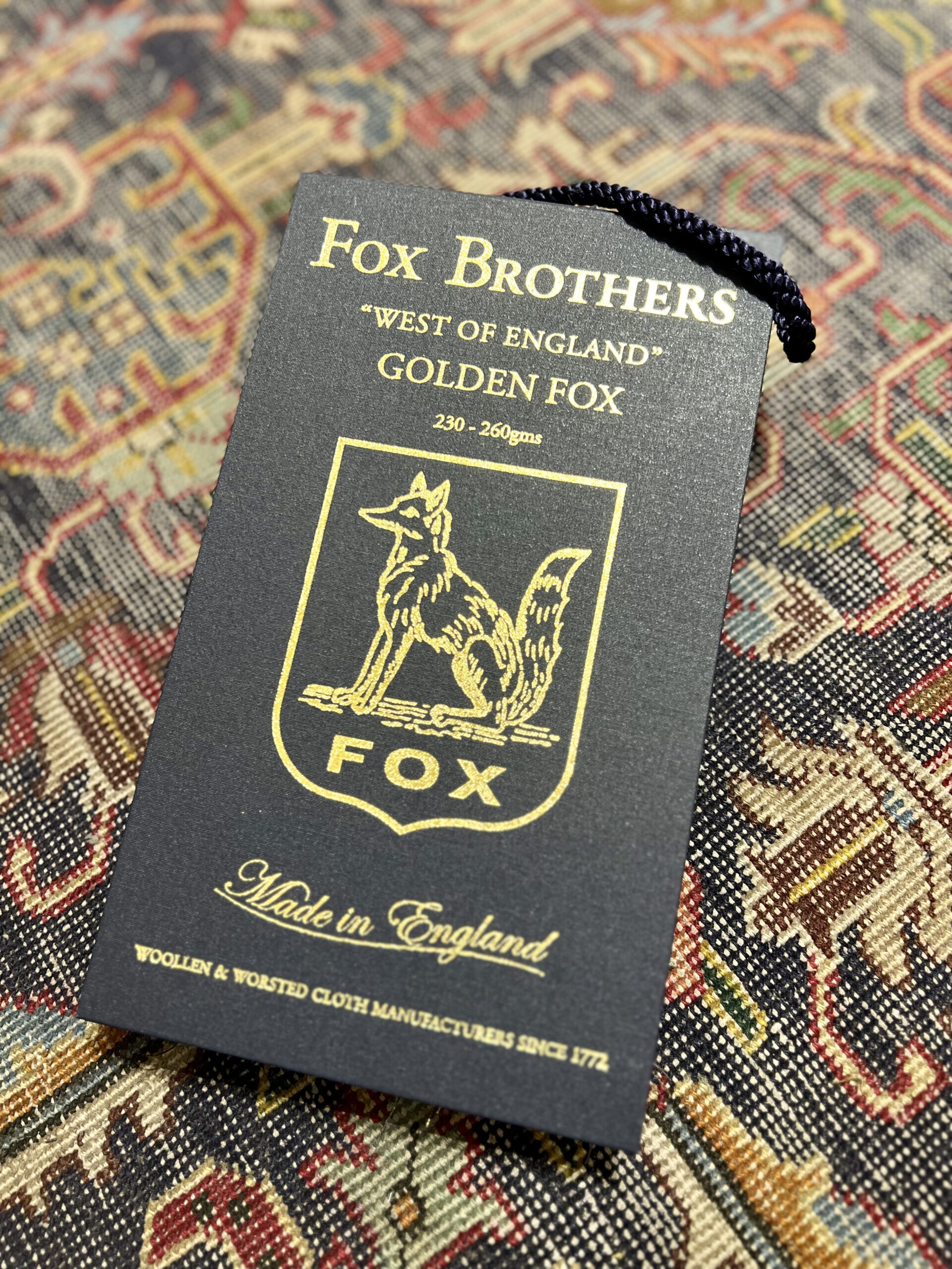 早い者勝ち】 GOLDEN FOX ネイビー ストライプ ブレザー